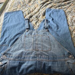 Old Navy Classic Blue Denim overalls.
